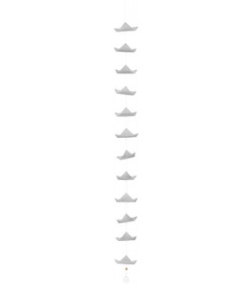 Boat chain. grey Length:90cm