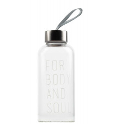 Bottle 500ml For body and soul.D:7cm H:17cm